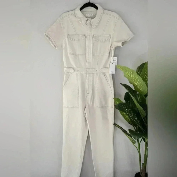 Good American Pants - Good American Fit For Success Denim Jumpsuit New With Tags